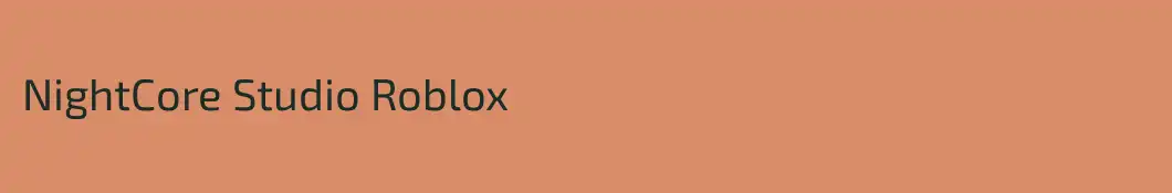 NightCore Studio Roblox